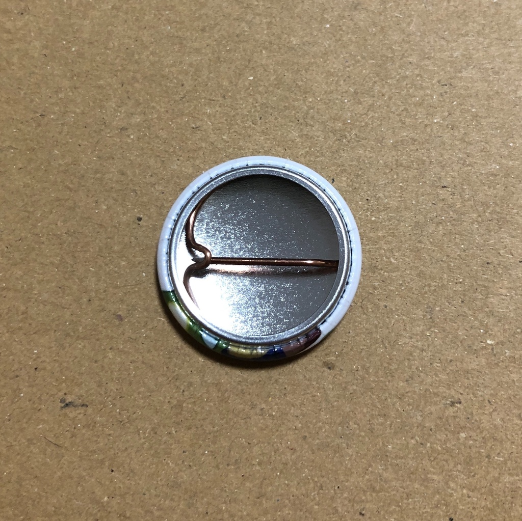 ミニたぬおじプチ缶バッジ