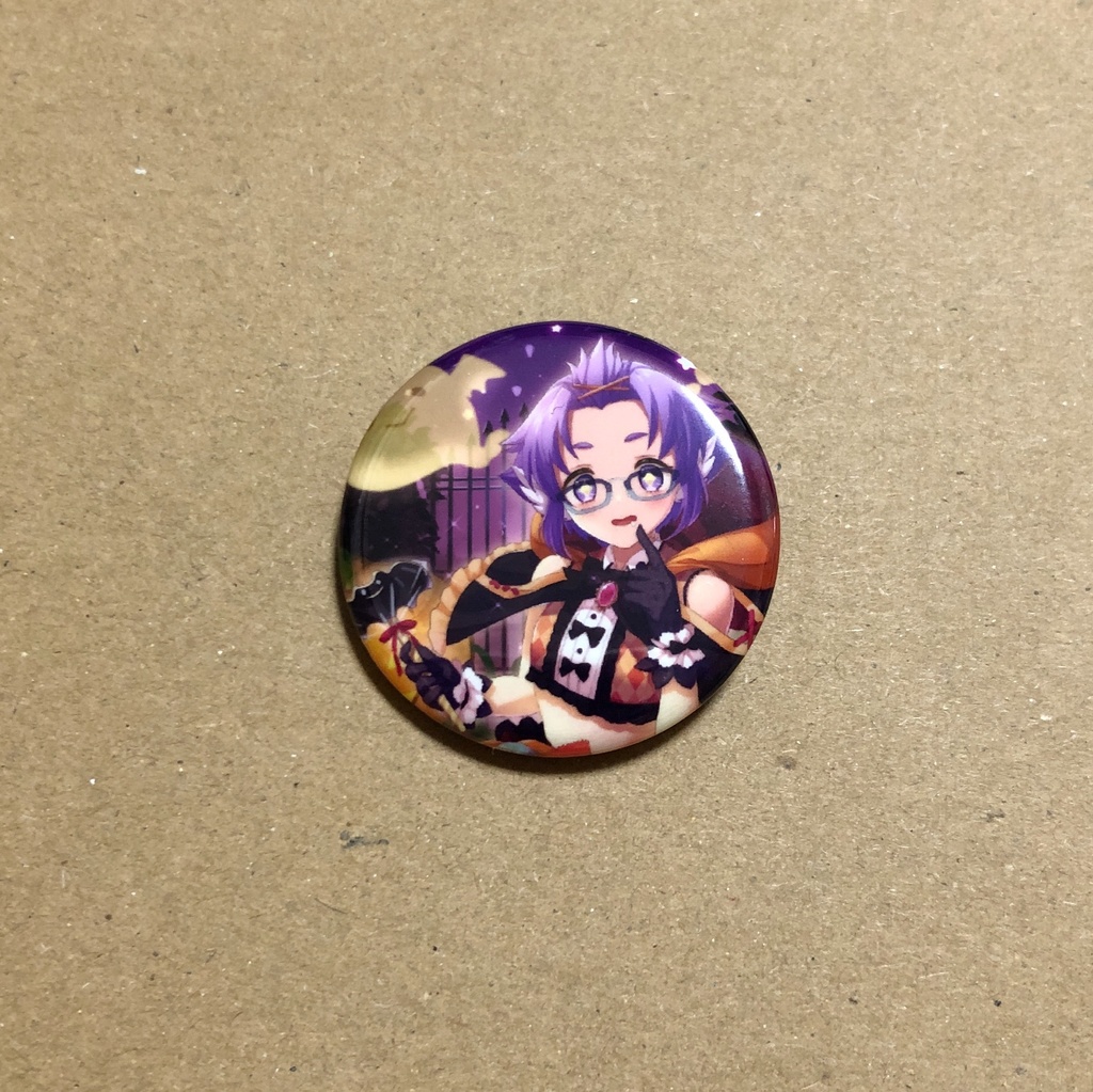 ハロウィン龍ノ助ちゃん缶バッジ