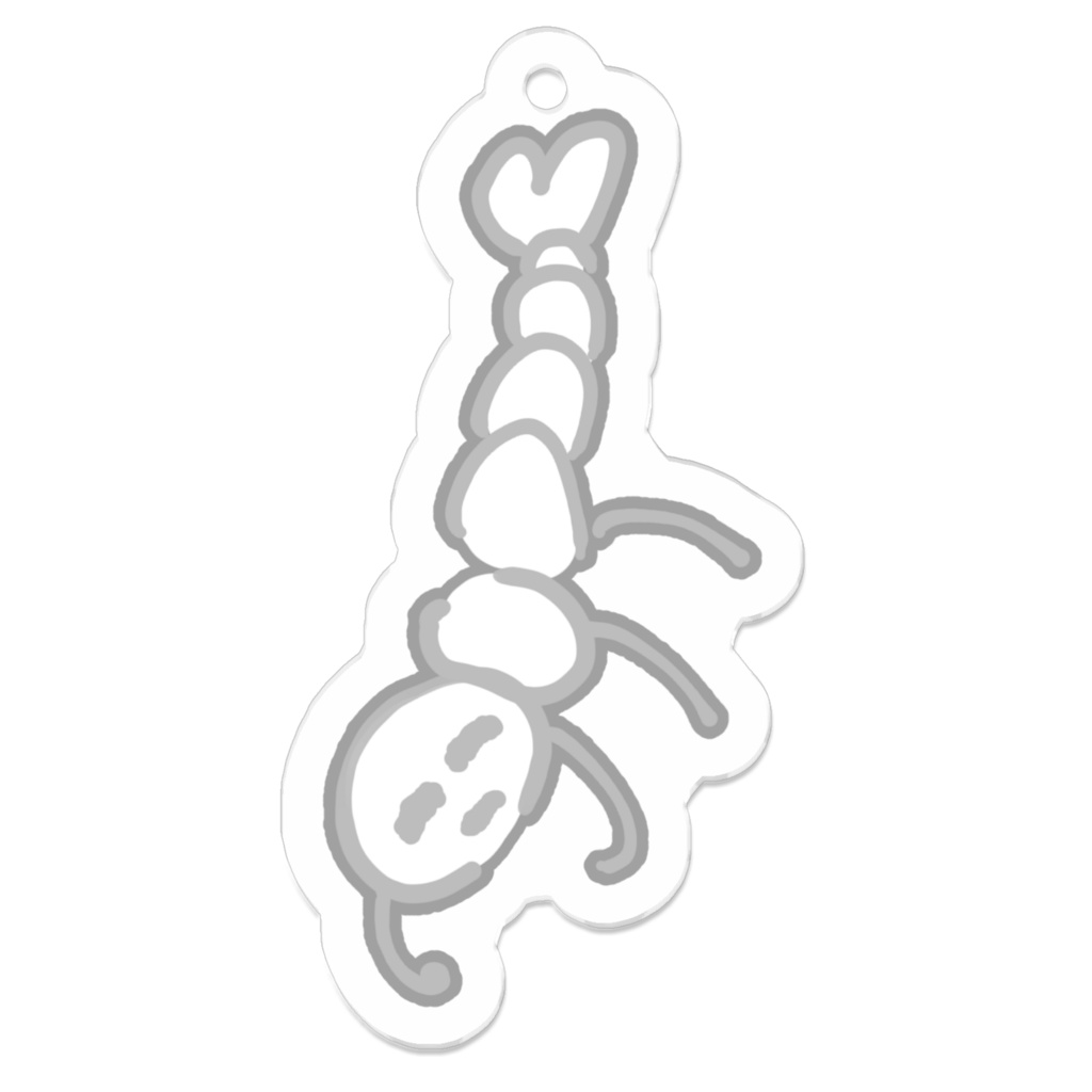 ところせましキーホルダー