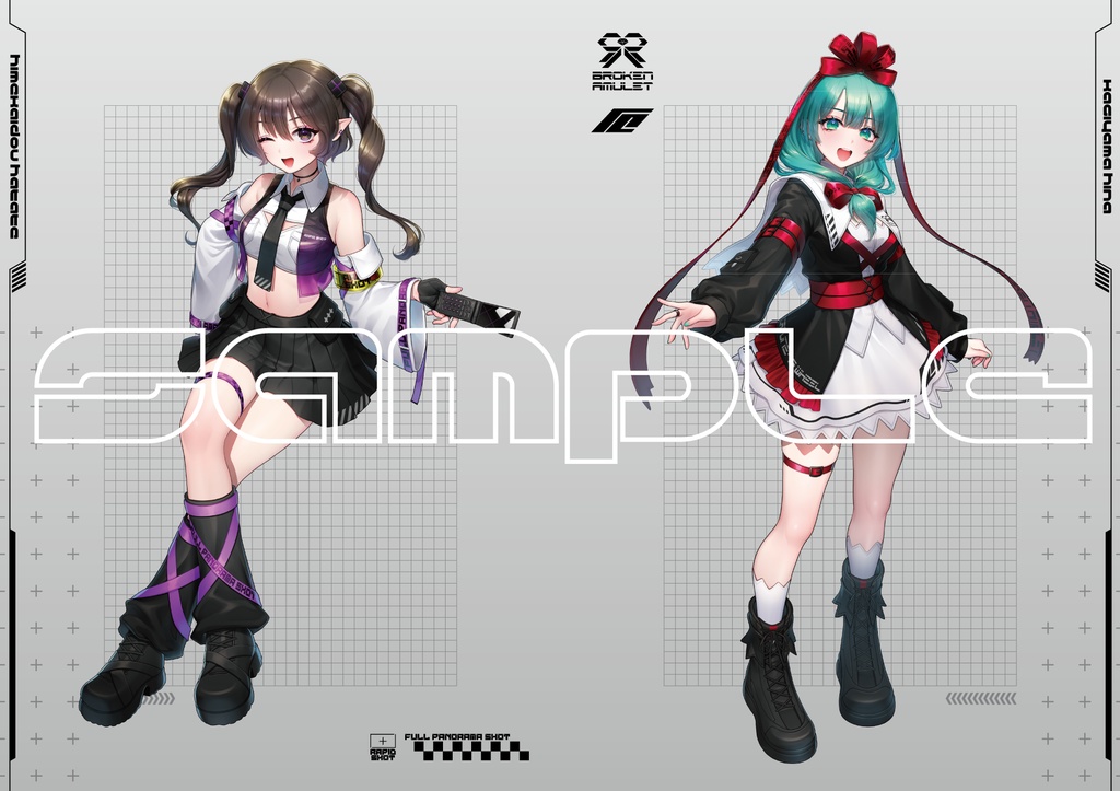 【秋季例大祭12】CYBER FANTASIA(サイバーパンクファッションイラスト本)