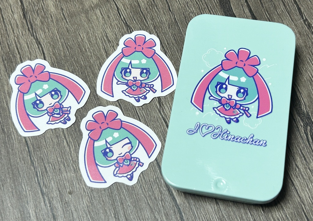 【例大祭23】ミニスライド缶＋ステッカーセット(9枚入り)
