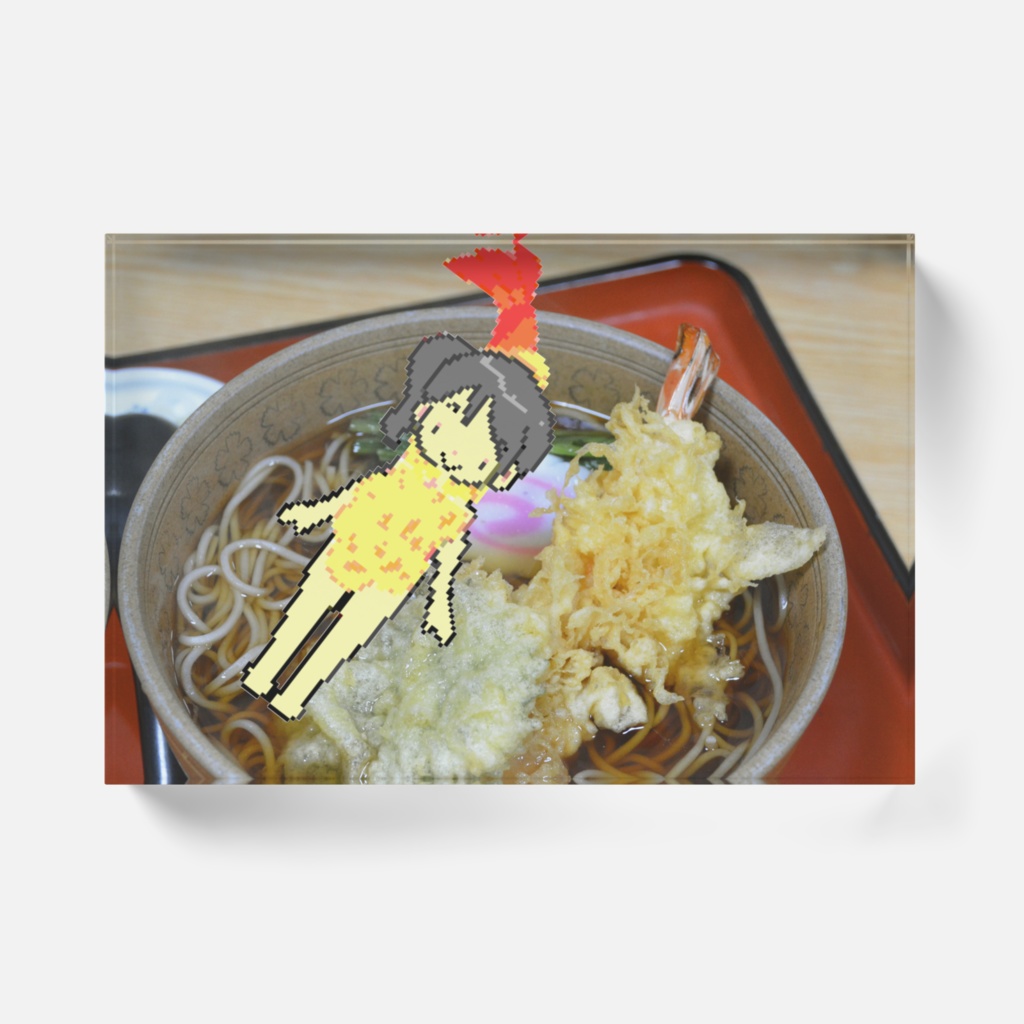 シィカちゃんえび天 天ぷらそば