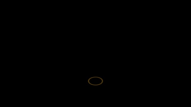 【無料】3Dレベルアップエフェクト お試し1本(金・文字あり)【透過WebM/MP4】