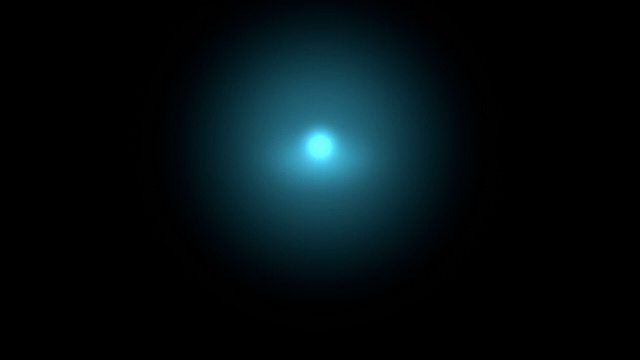 【無料】3D衝撃波エフェクト お試し1本(シアン・地面)【透過WebM/MP4】