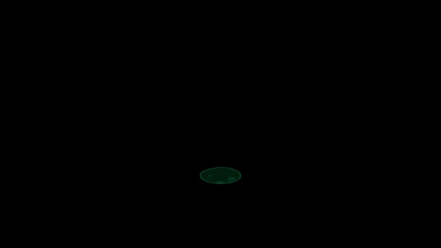 【無料】3D毒・デバフエフェクト お試し1本(翠・発動)【透過WebM/MP4】