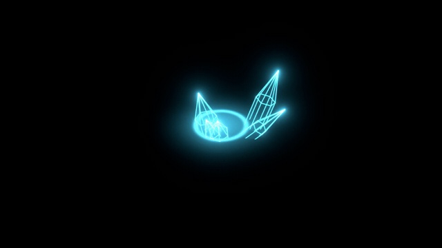 【3D氷結晶エフェクト】5色×発動/ループ 10本|氷・クリスタル・透過WebM+黒地MP4・OBS/動画編集対応【配信素材/TRPG】