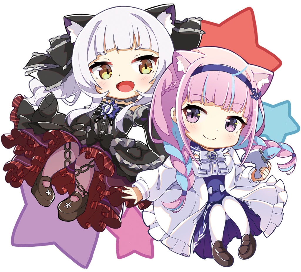 【非公式】新衣装あくシオ　アクリルキーホルダー【ホロライブ】