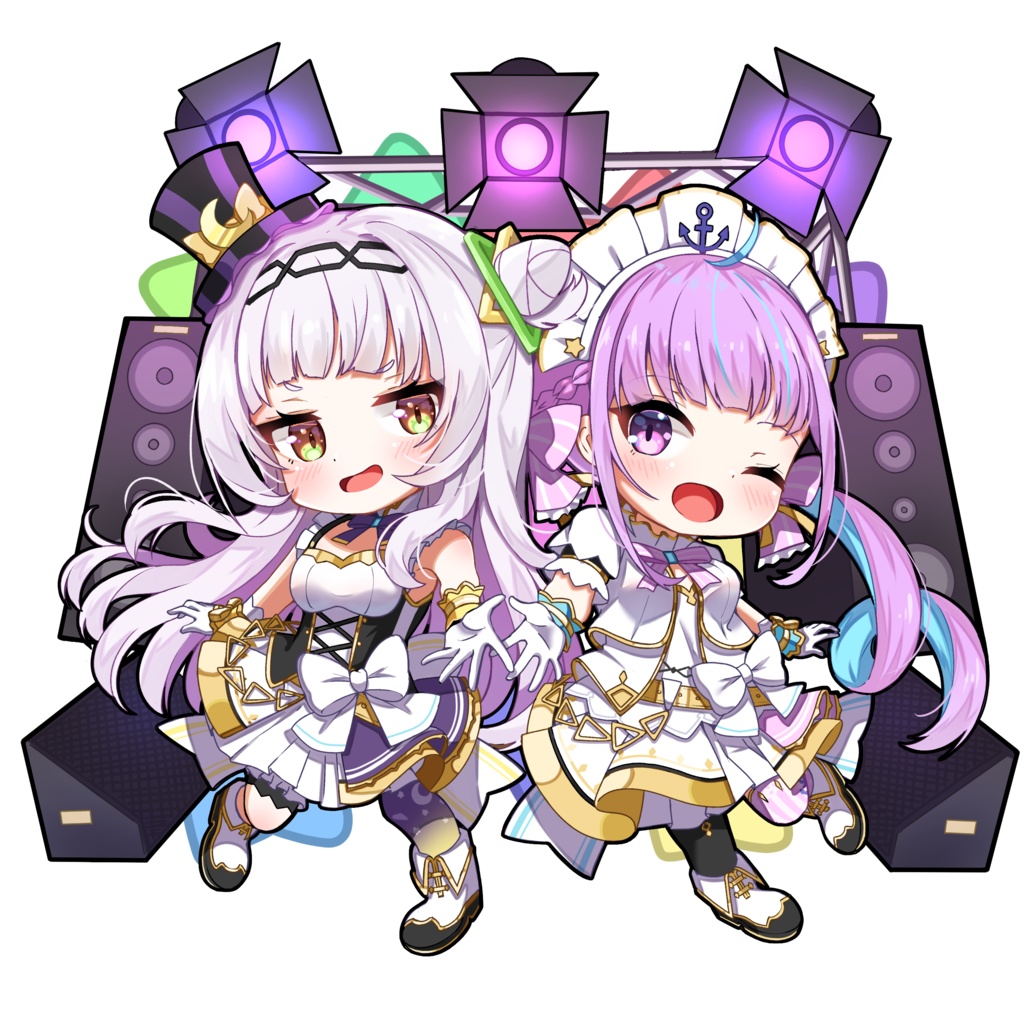 【非公式】あくシオ　アクリルスタンド【ホロライブ】