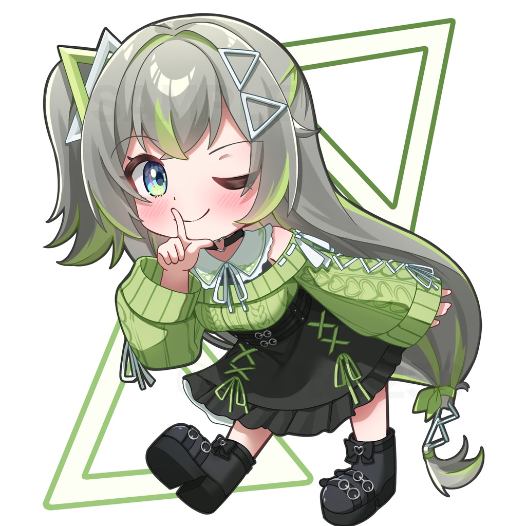 【ユニプロ二次創作作品】歩音ティナアクリルスタンド