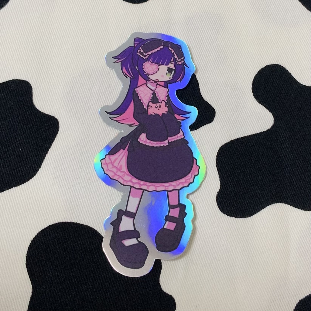 にこみちゃんレインボーステッカーA【COMITIA147】