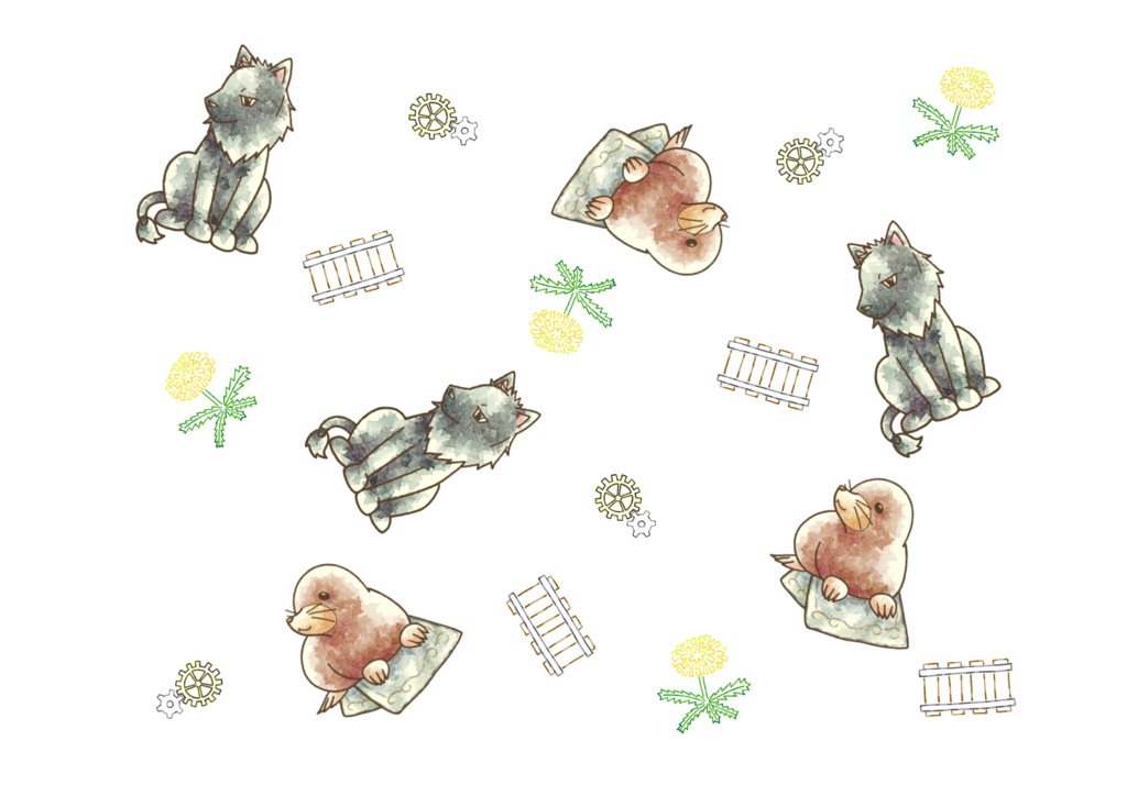 惑星の生き物 トートバッグ