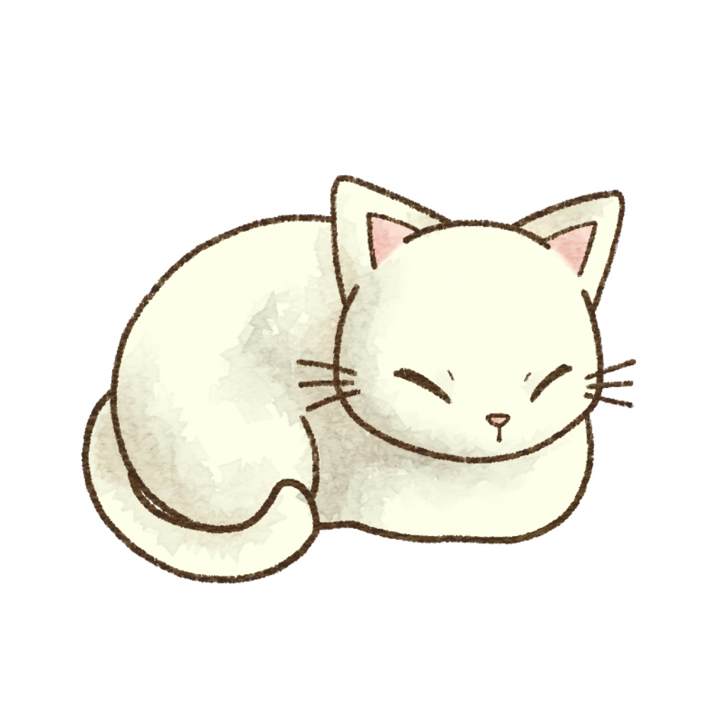 白猫のアクキー