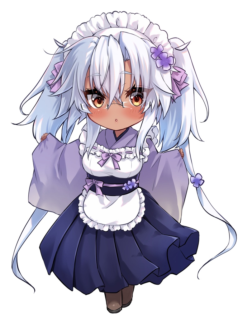 紫陽花メイド武蔵しゃんアクスタ
