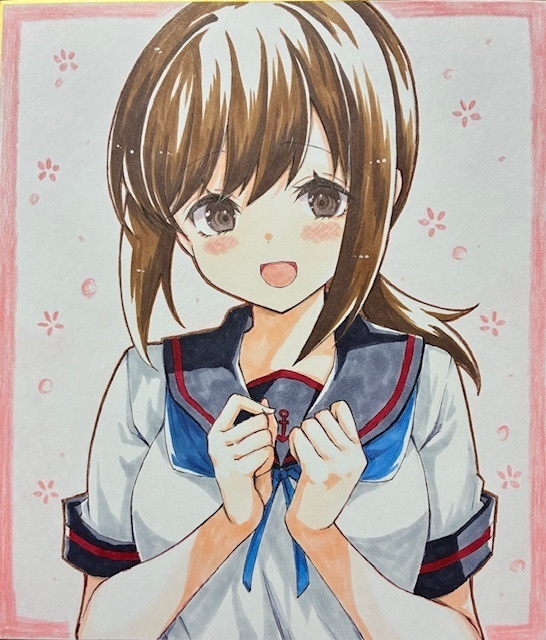 吹雪ちゃん色紙