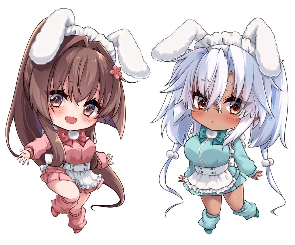 ジャージメイド姉妹アクスタセット