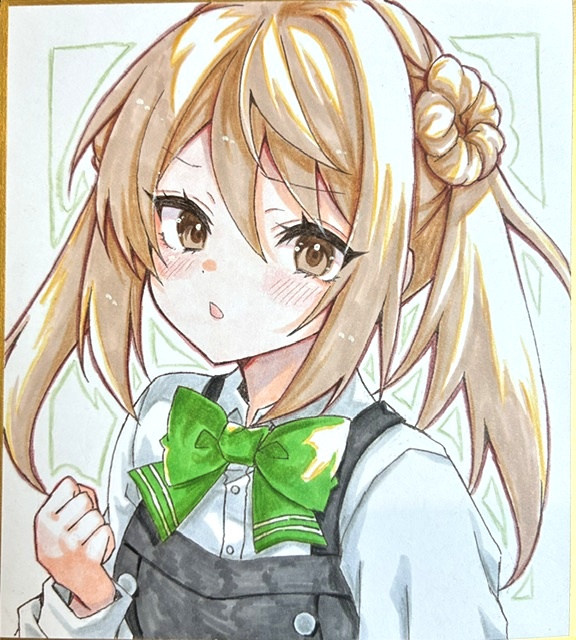 小色紙　満潮ちゃん