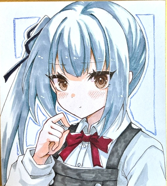 小色紙　霞ちゃん