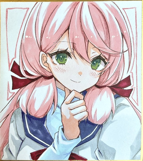 小色紙　明石ちゃん