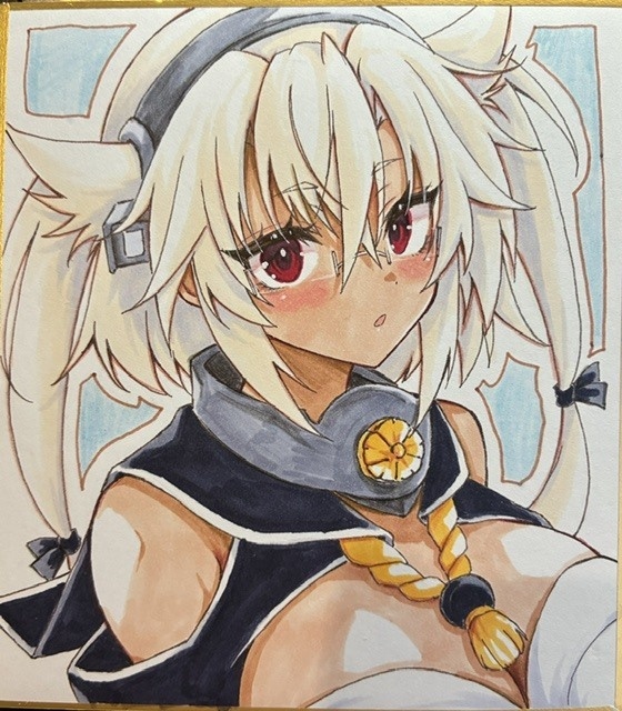 小色紙　改武蔵しゃん