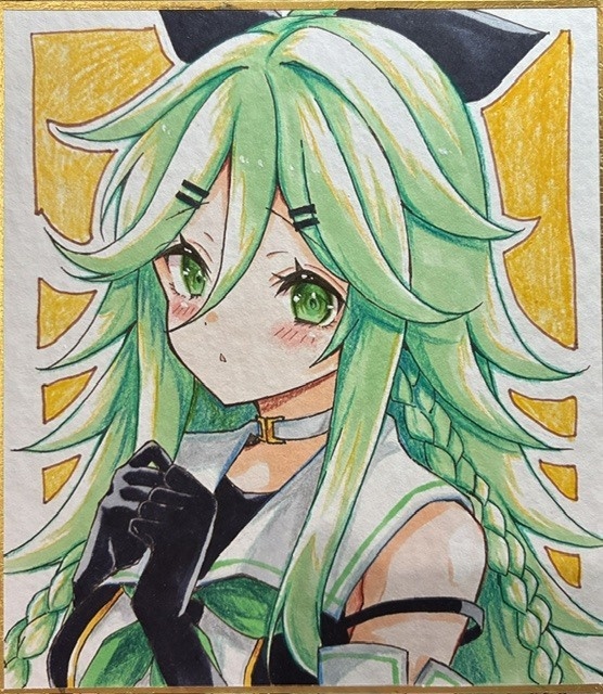 小色紙　山風ちゃん