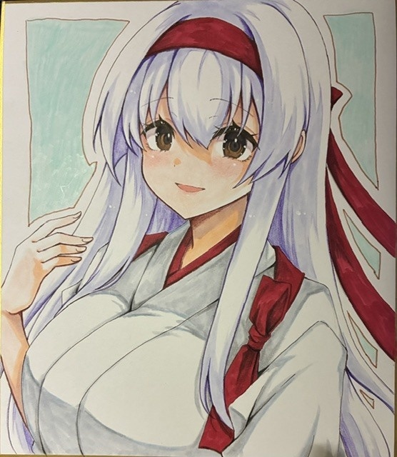 中色紙　翔鶴