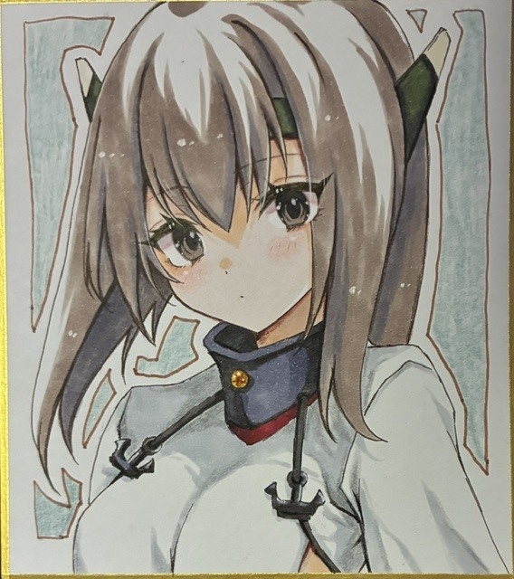 小色紙　大鳳