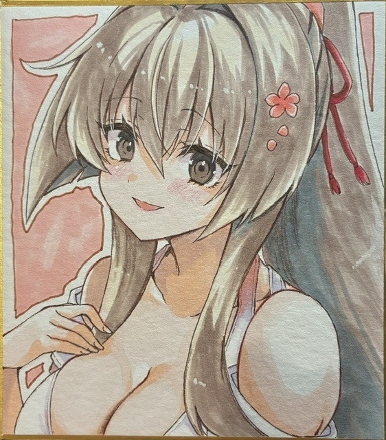 大和おねいちゃ小色紙（水着）