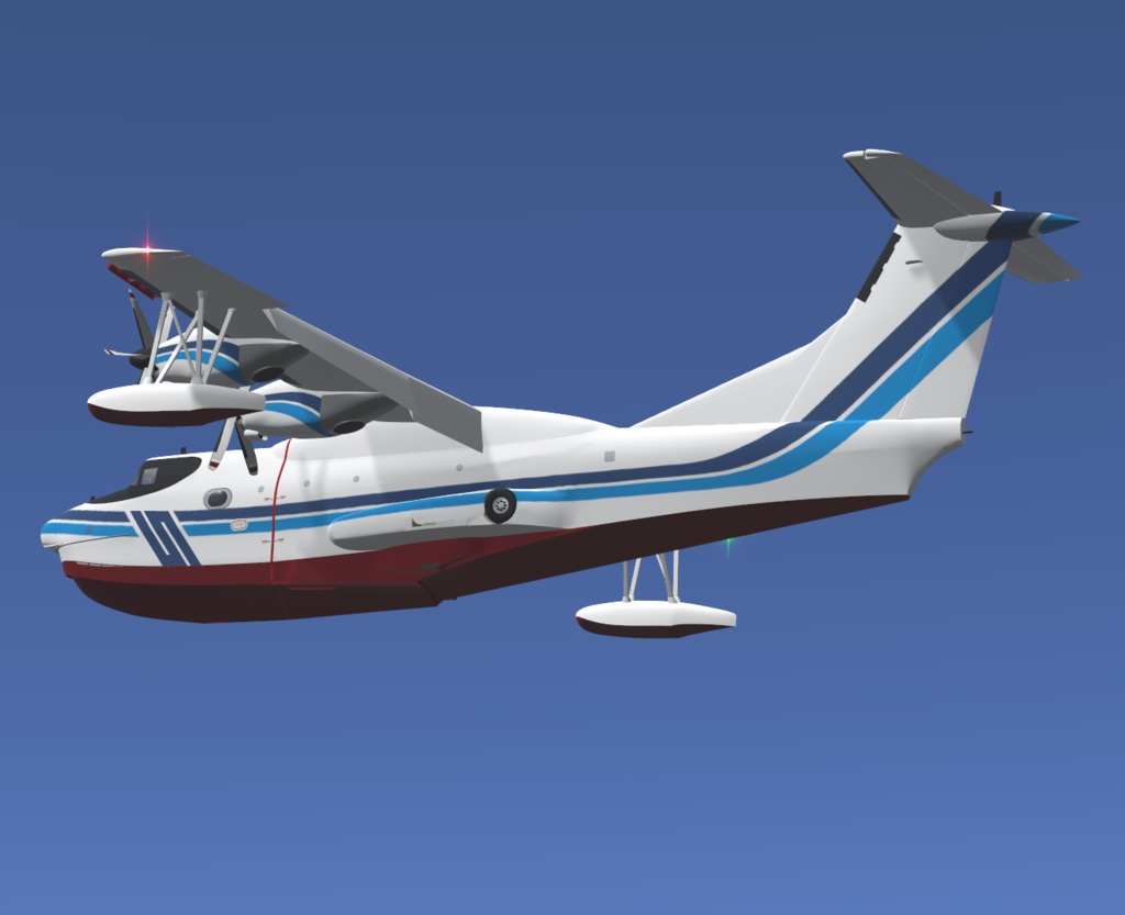 K3式 LFB-2型 大型飛行艇 (Ver1.32)【VRC想定】【Sacc1.71, 1.64】