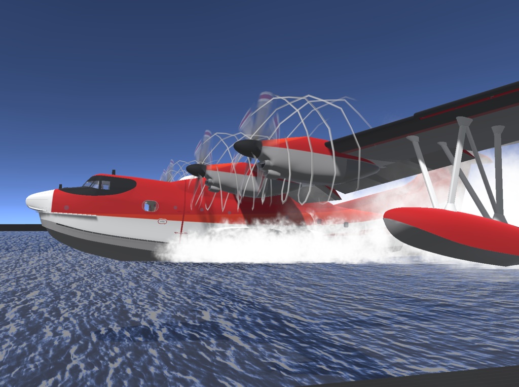 K3式 LFB-2型 大型飛行艇 (Ver1.32)【VRC想定】【Sacc1.71, 1.64】