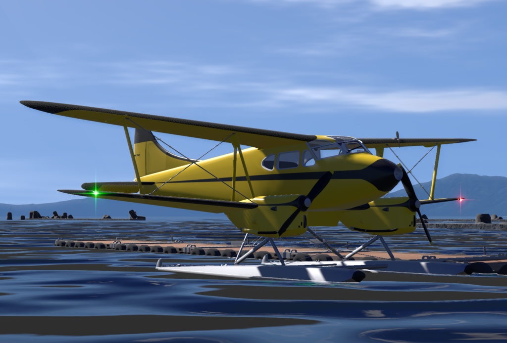 K3式 DH.90型 Dragonfly (Ver1.10a)【VRC想定】【Sacc's Flight】