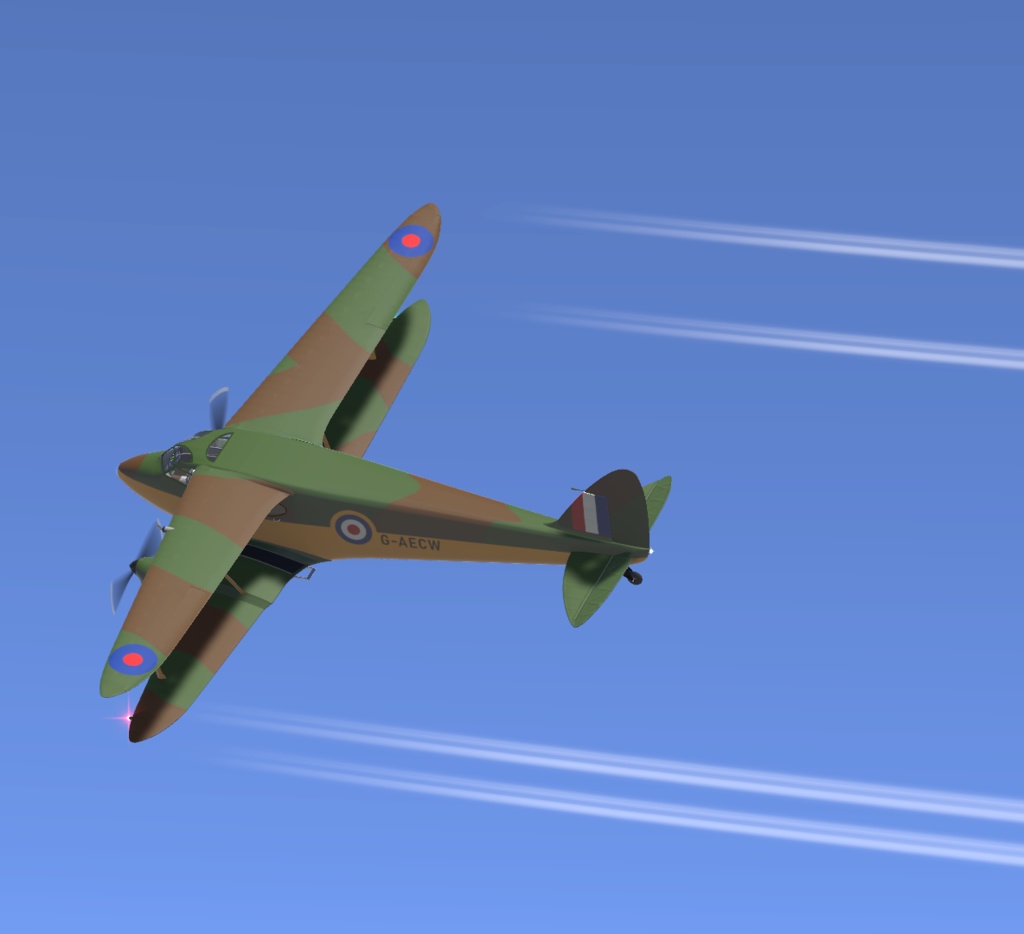 K3式 DH.90型 Dragonfly (Ver1.10a)【VRC想定】【Sacc's Flight】