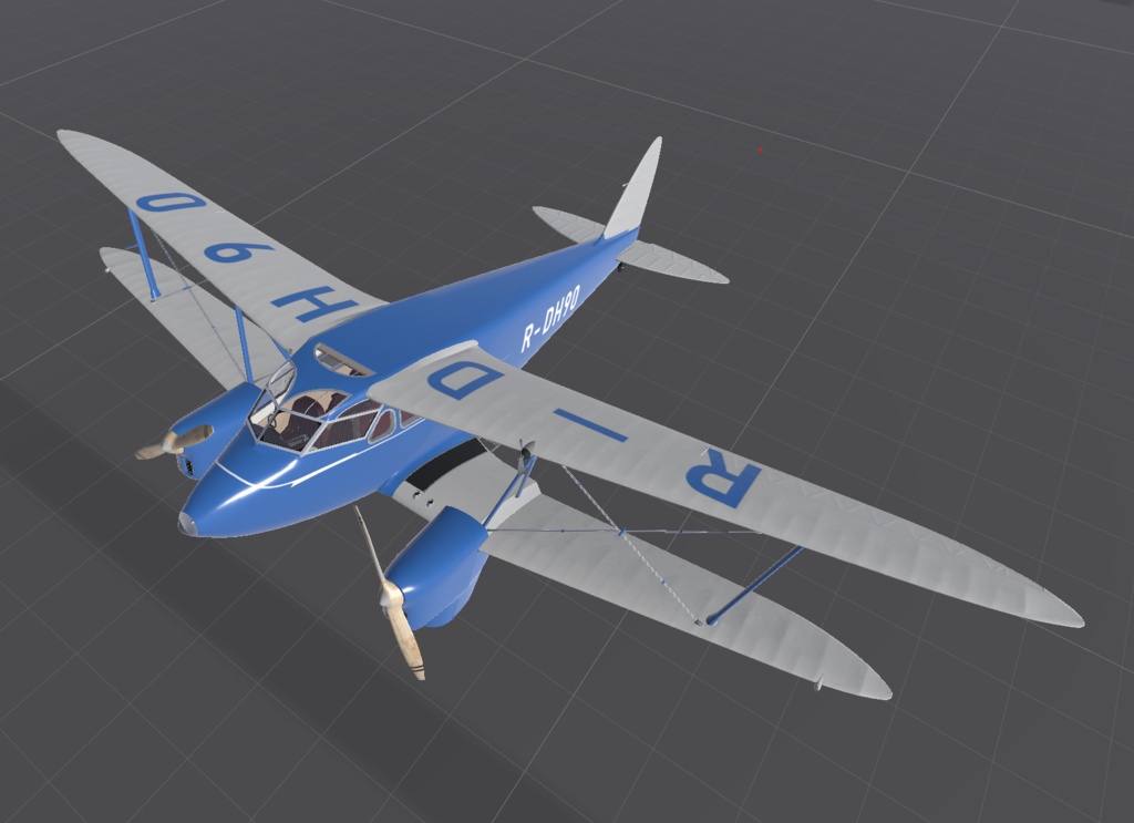 K3式 DH.90型 Dragonfly (Ver1.10a)【VRC想定】【Sacc's Flight】