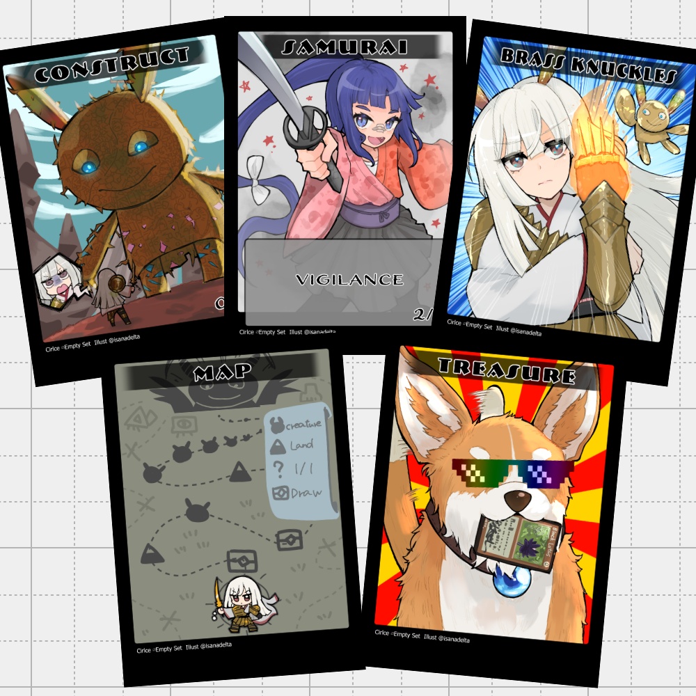 MTGトークン5枚セット【Azorius Set】