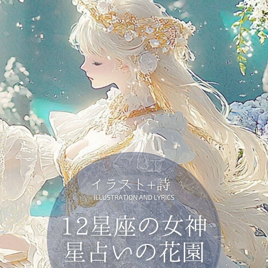 【DL版イラスト&歌詞】12星座の女神 星占いの花園【Illustration and Lyrics】