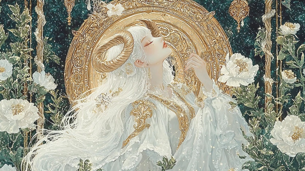 【DL版イラスト&歌詞】12星座の女神 星占いの花園【Illustration and Lyrics】