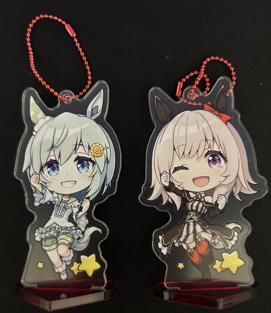 ウマ娘　アクリルスタンドキーホルダー