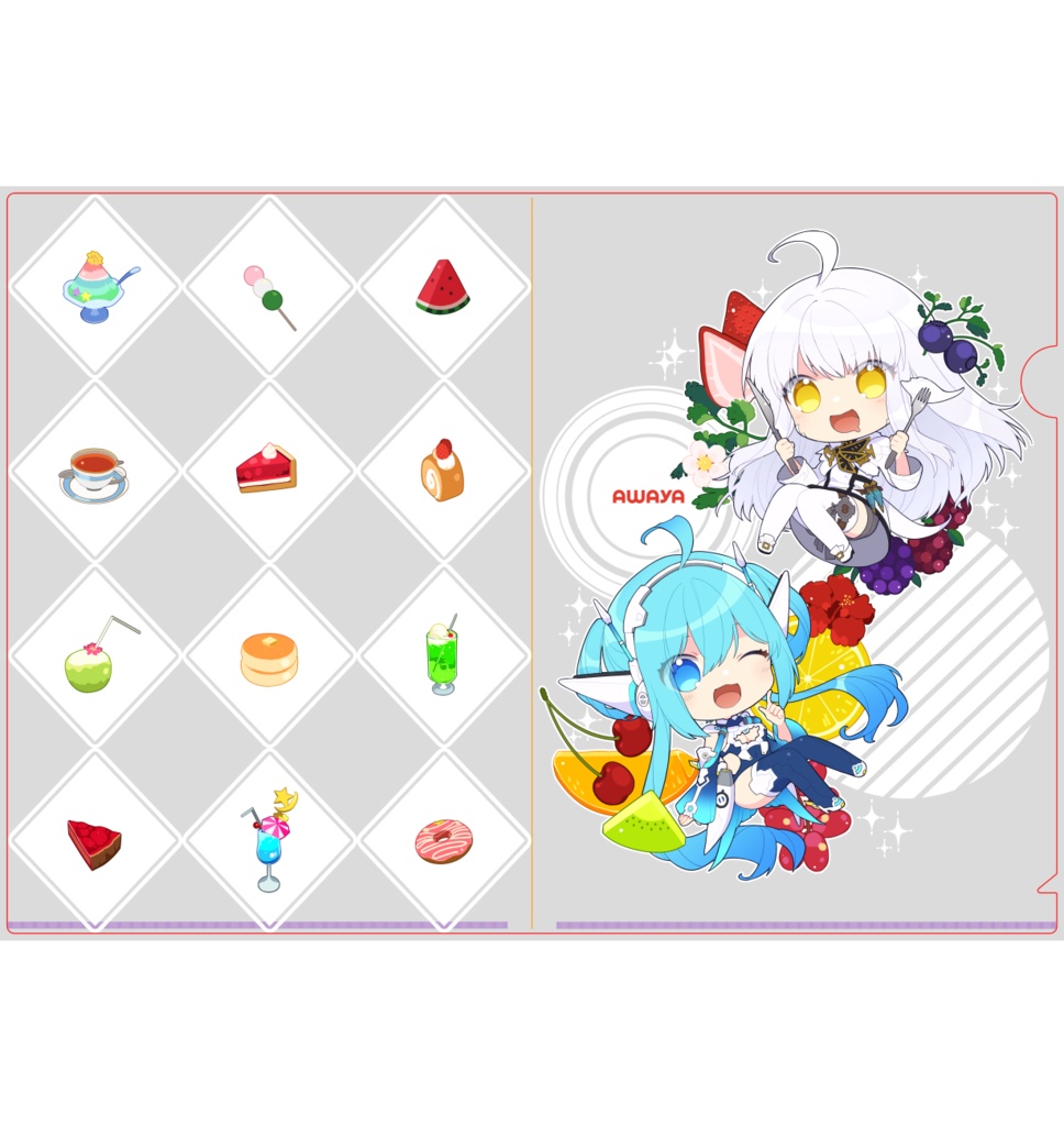 A4クリアファイル