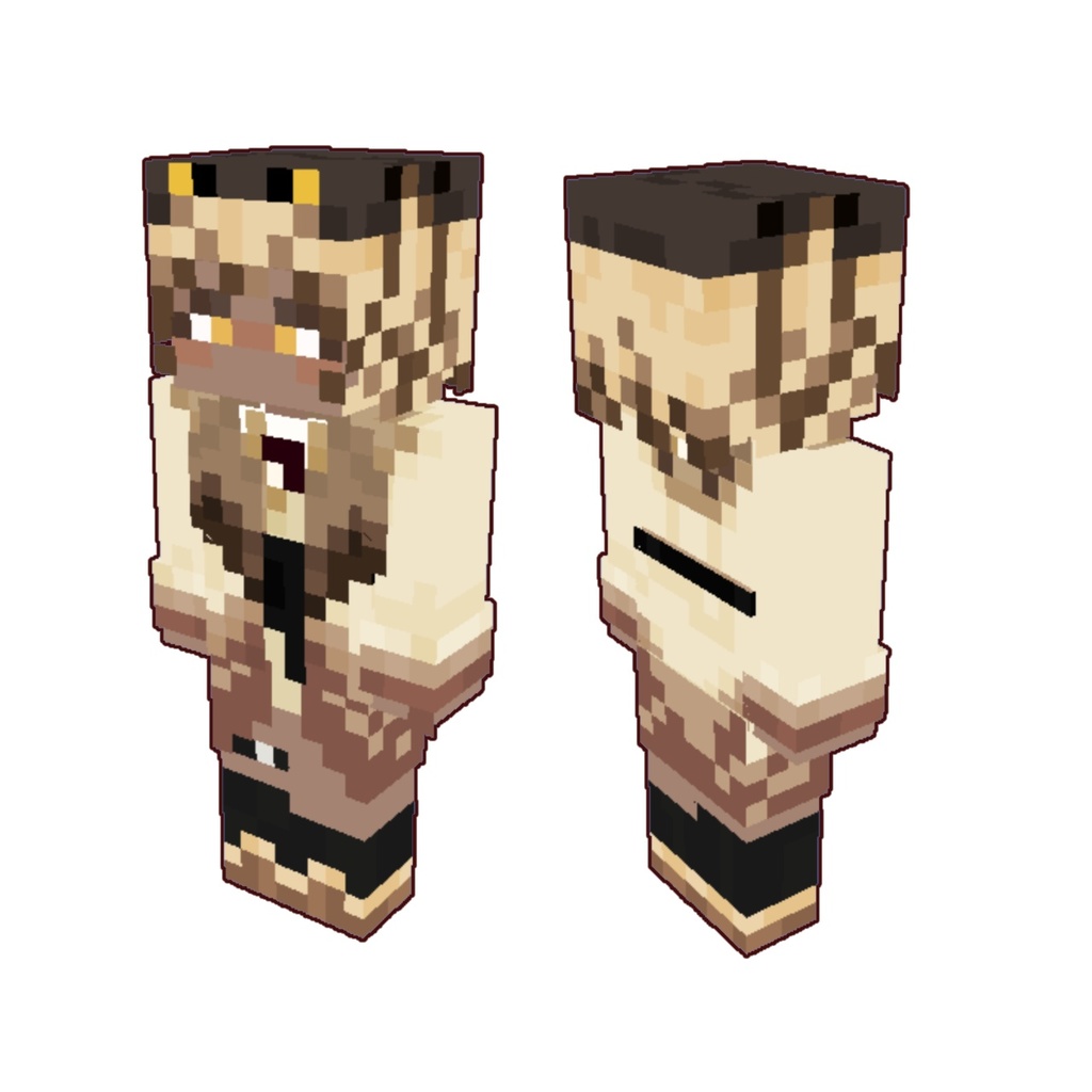 [Minecraft SKIN] female skin ; Owl girl / original 