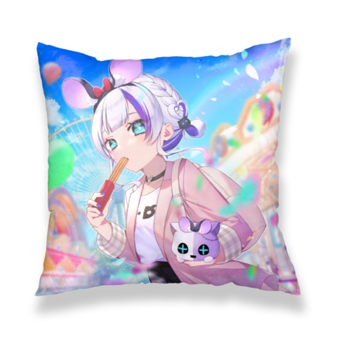 【れむみ】テーマパーククッションカバー