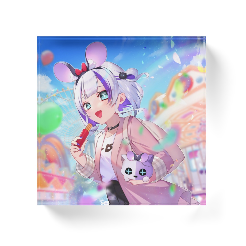 【れむみ】テーマパークアクリルブロック