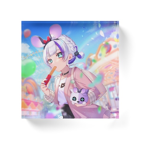 【れむみ】テーマパークアクリルブロック