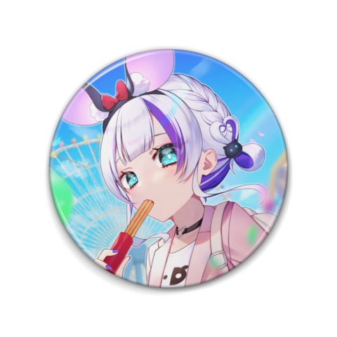 【れむみ】テーマパーク缶バッチ