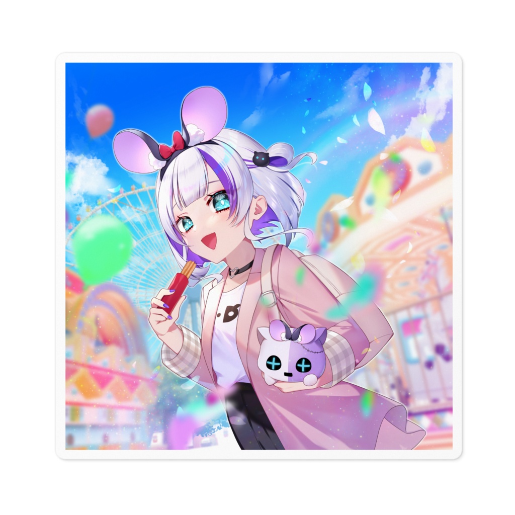【れむみ】テーマパークステッカー