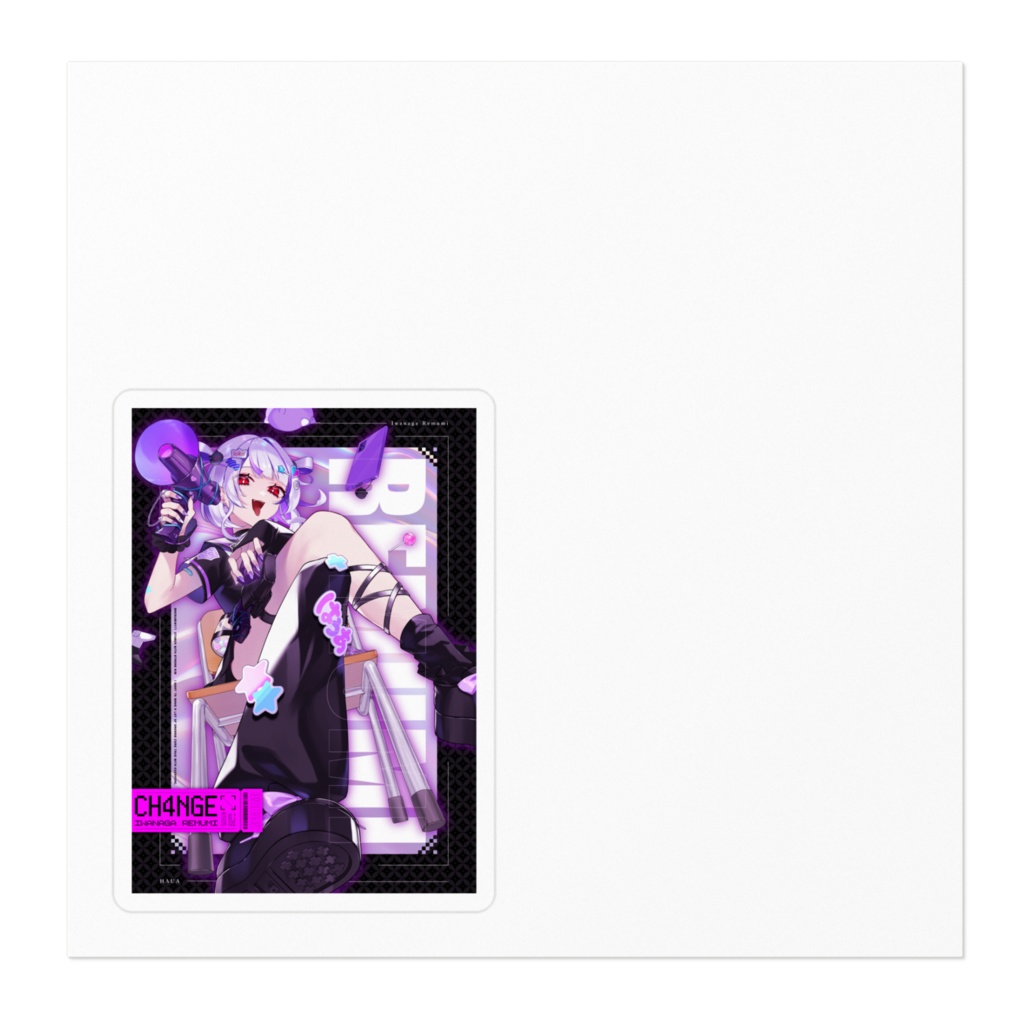 誕生日記念ステッカー