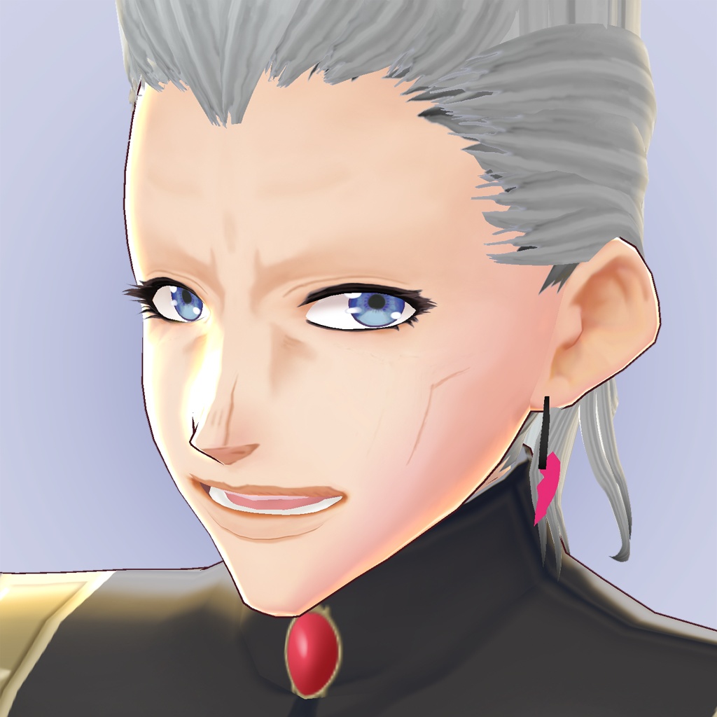 【無料|Free】VRoid用 Jojo Pt. 3 Face Texture Set 3部ジョジョテクスチャーセット