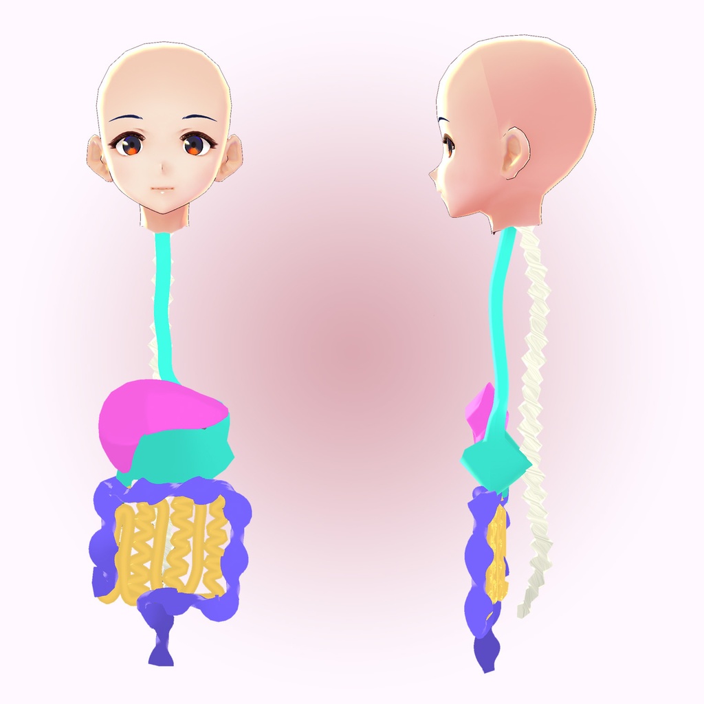 【βVRoidで化け物】ペナンガル Penanggal