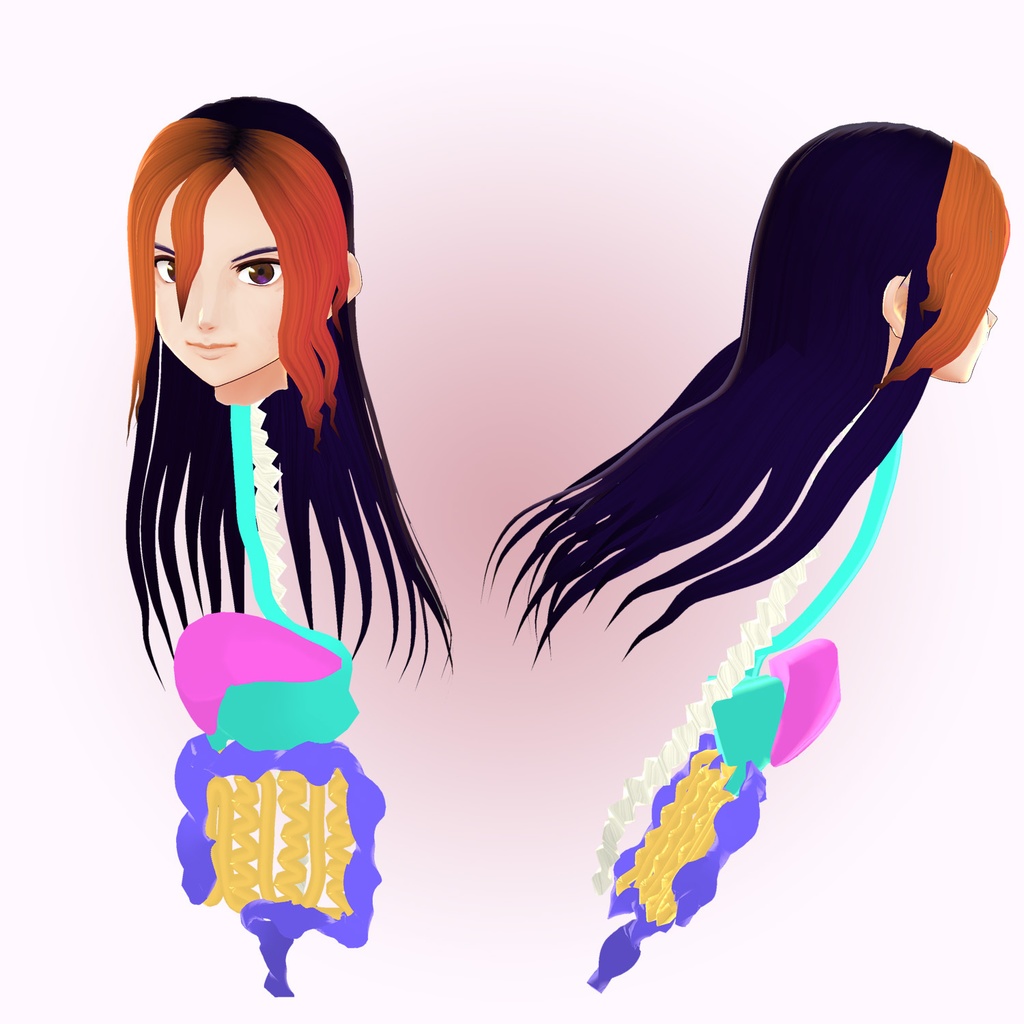 【βVRoidで化け物】ペナンガル Penanggal