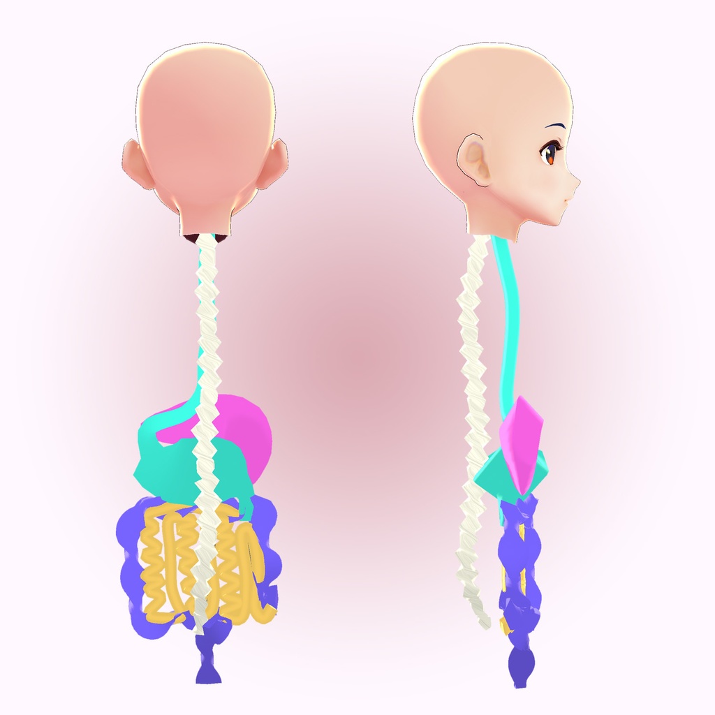 【βVRoidで化け物】ペナンガル Penanggal