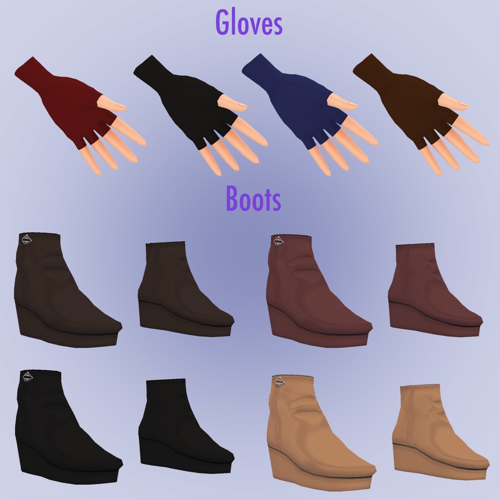 【VRoid用】南アジア風冬コーデ Fall/Winter no°2 サルワール・カミーずShalwar Kameez