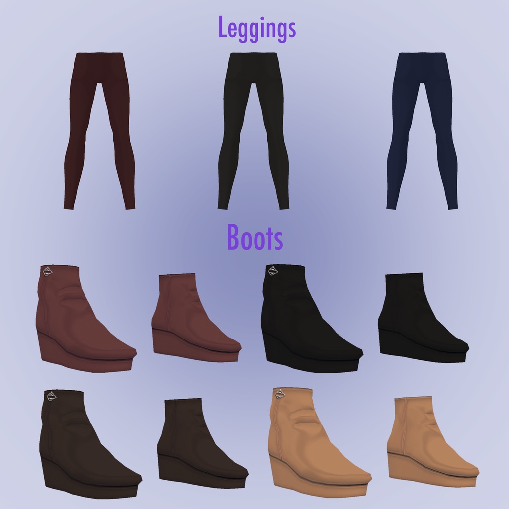 【VRoid用】男性向け冬コーデ中華風 2020 Fall/Winter no°3